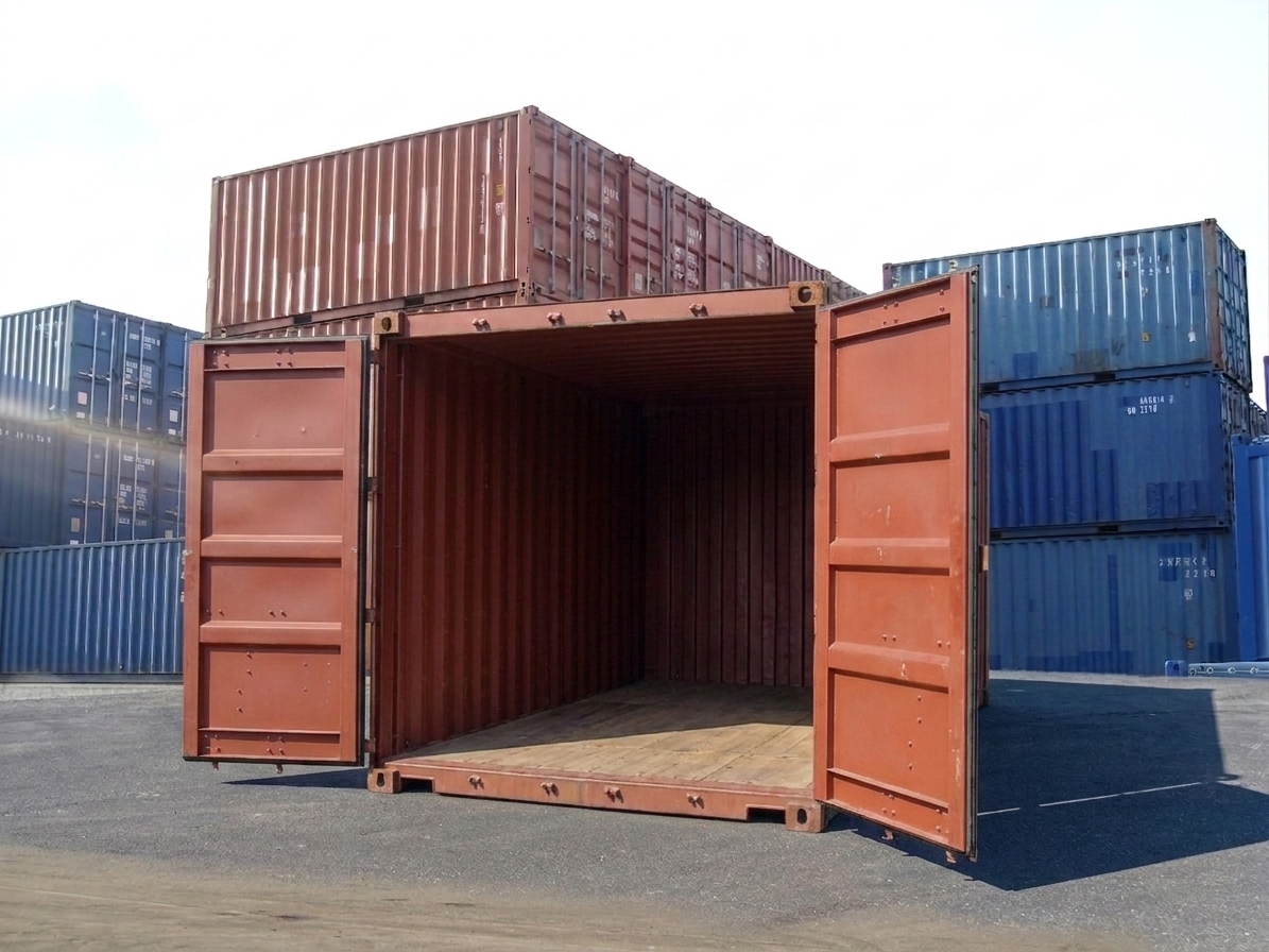 Contenedor marítimo estándar de 20ft
