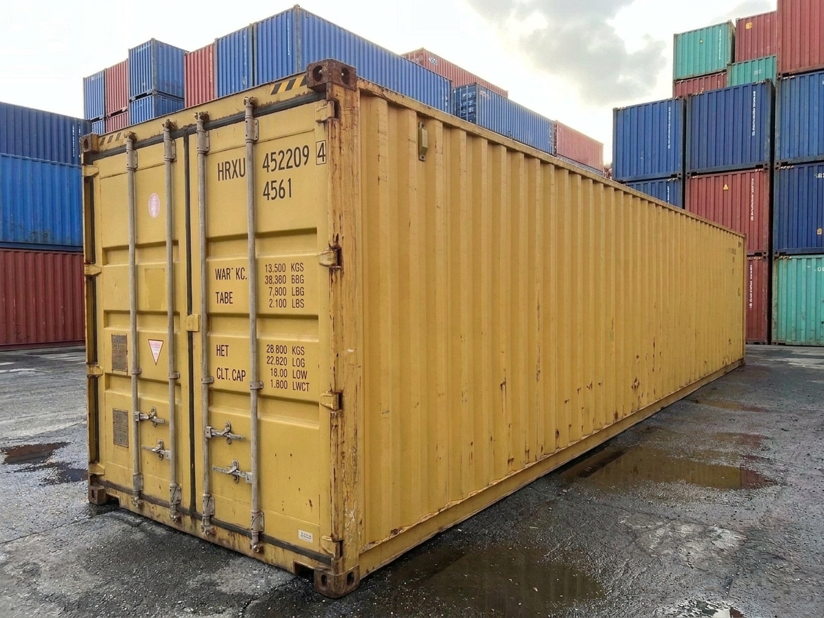 Contenedor High Cube de 40ft